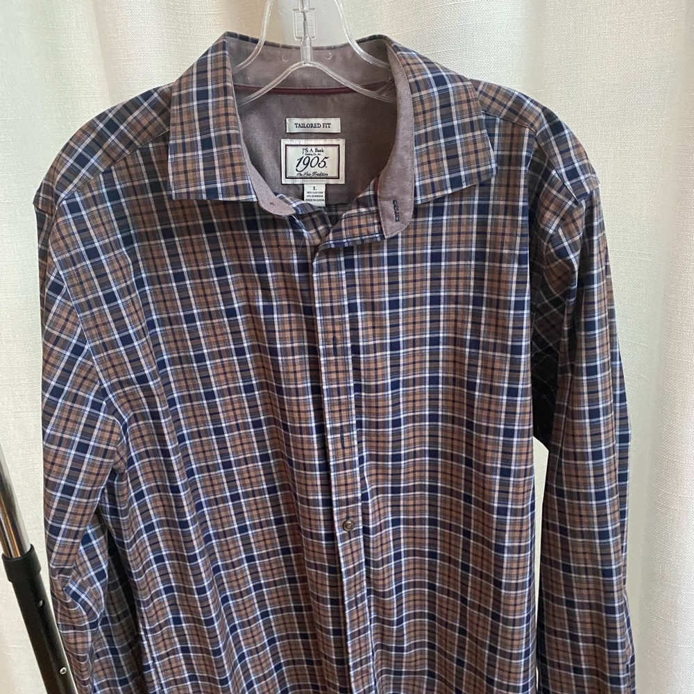 Jos A Bank Mens Button Down - Mens Large